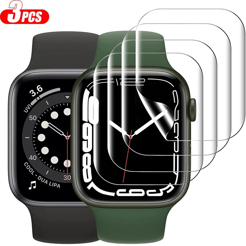 Watch Case Bumper - Screenprotector Voor Apple Watch Serie 9