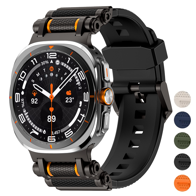 Samsung Smartwatch Ultra Accessories - Rubber Sportband voor Samsung Galaxy Horloge