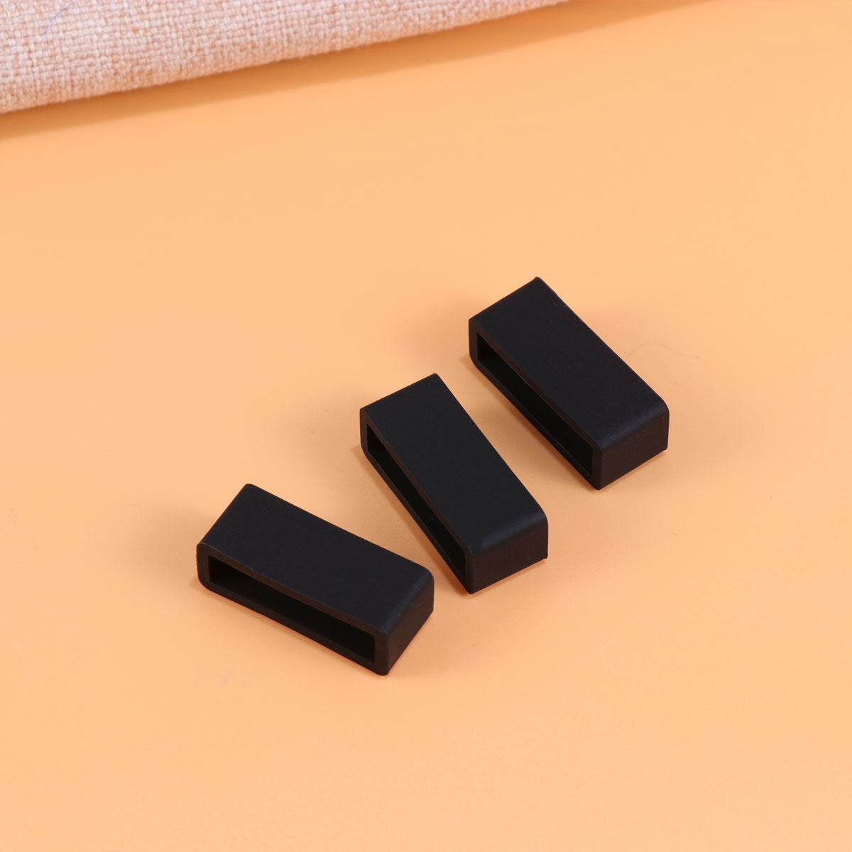 8 stuks 22 mm zwarte siliconen - Silicone Band Replacement recensie en prijs