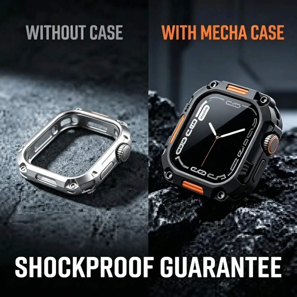 VWAR beschermhoes van zinklege - Watch Case Bumper recensie en prijs