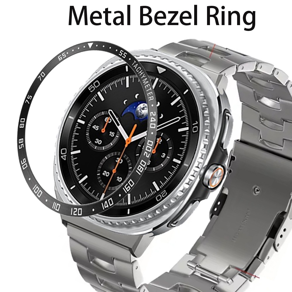 Metalen bezelring voor Samsung - Accessories For Galaxy Watch 5 recensie en prijs
