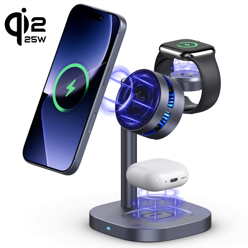 ICE Cooling Qi2.2 25W 3-in-1 M - Wireless Charger Watch recensie en prijs