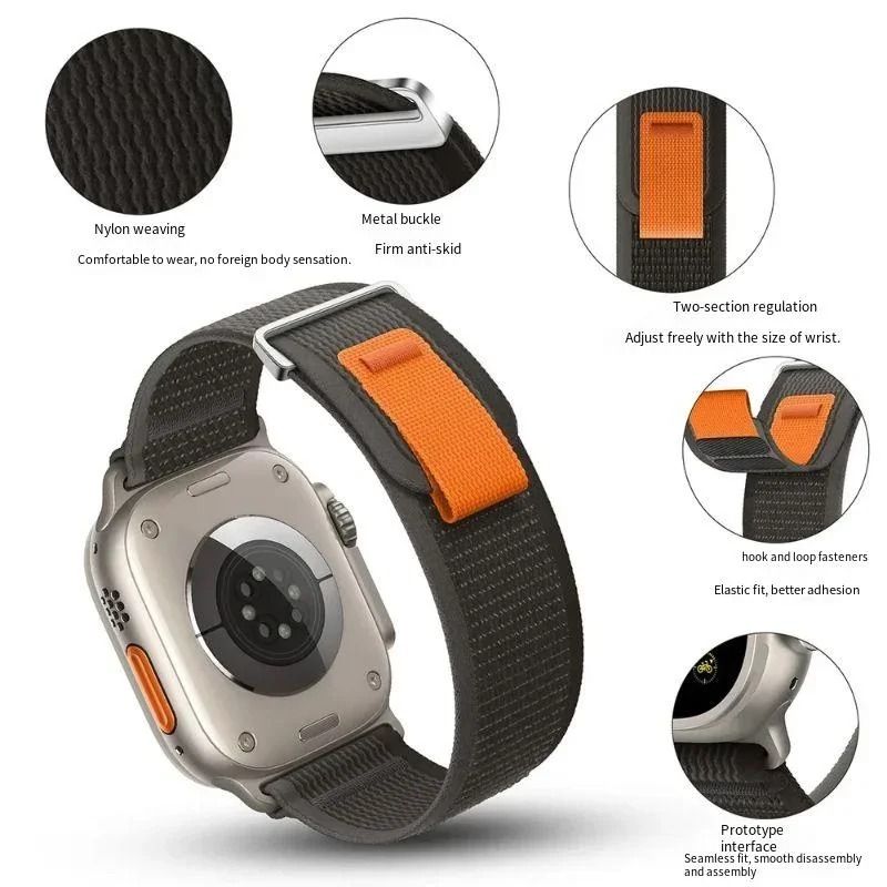 Trail Loop-band voor Apple Wat - Solo Loop Strap recensie en prijs