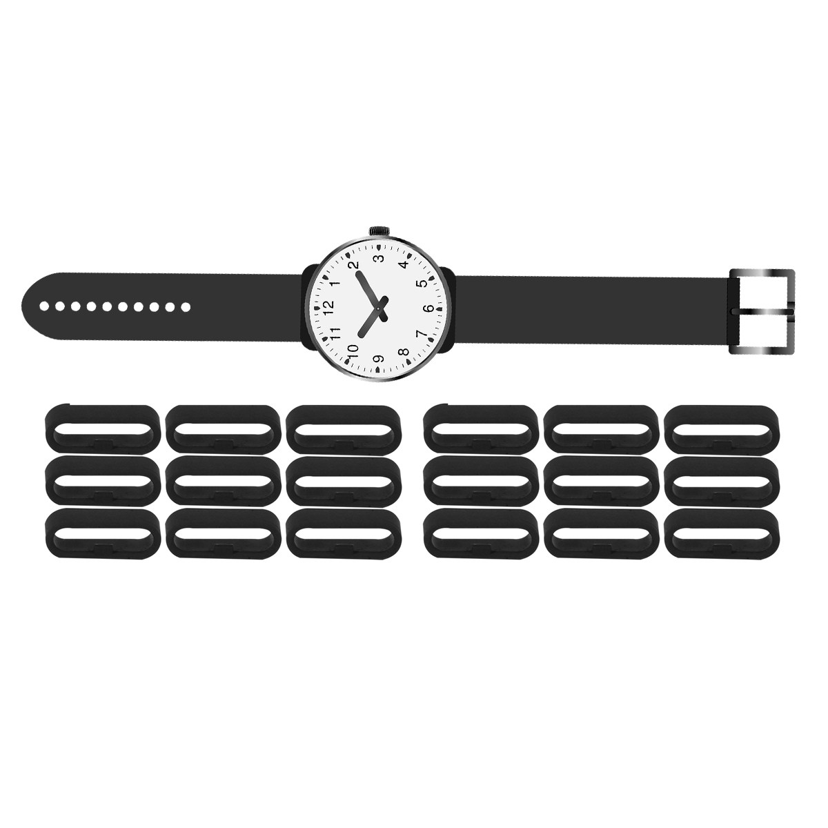 Horlogebandhouderingen, 20 stu - Silicone Band Replacement recensie en prijs